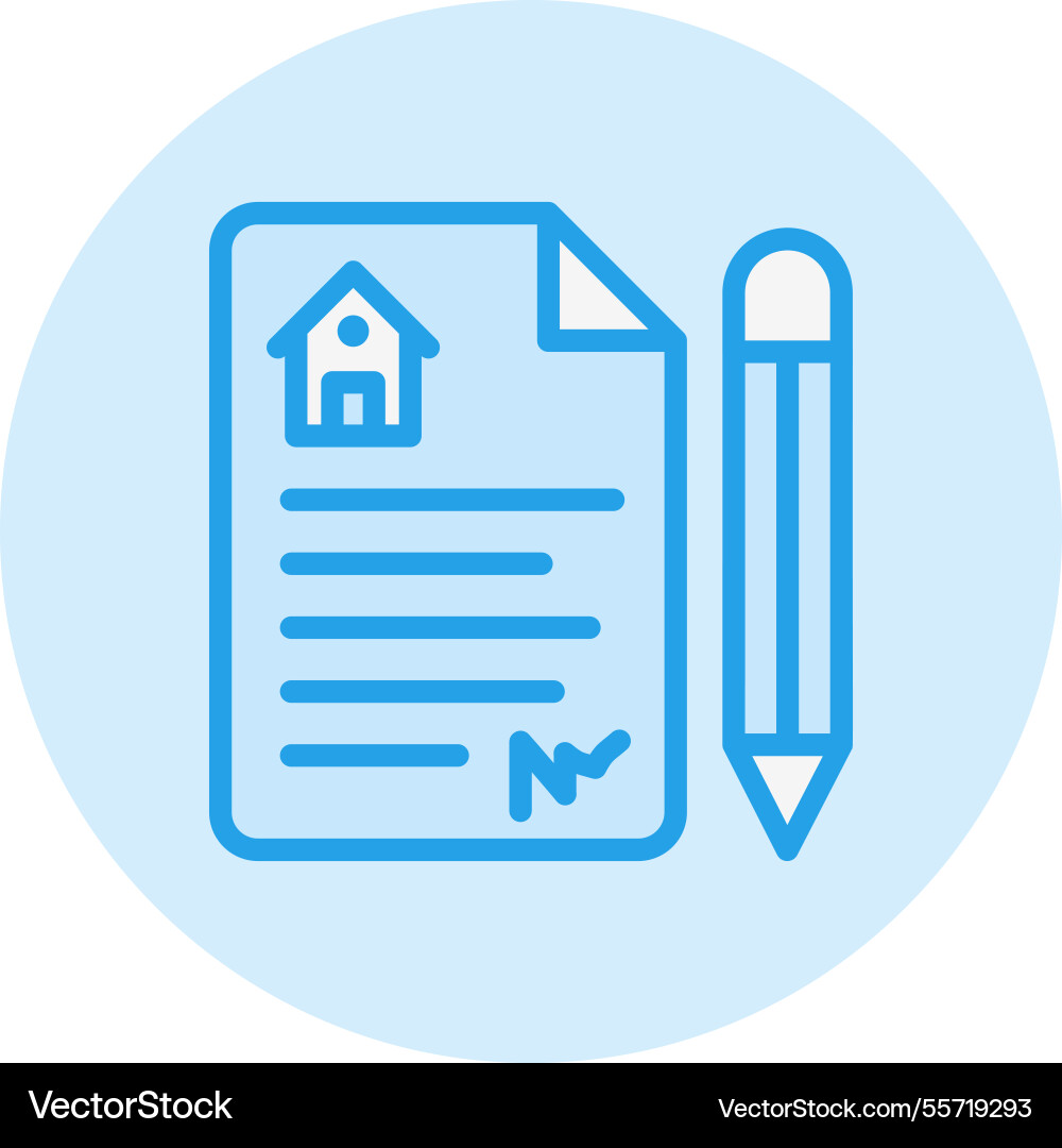 Contract icon design vector image