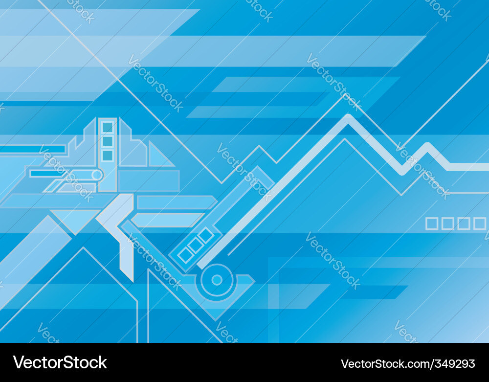 Techno background Vector Image