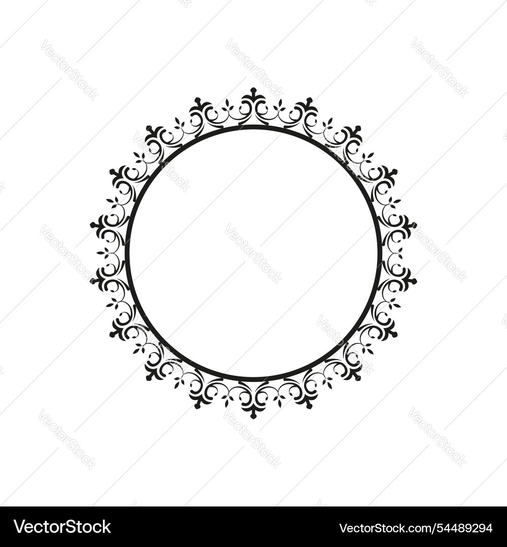 Circle pattern element design Circle pattern element design vector image