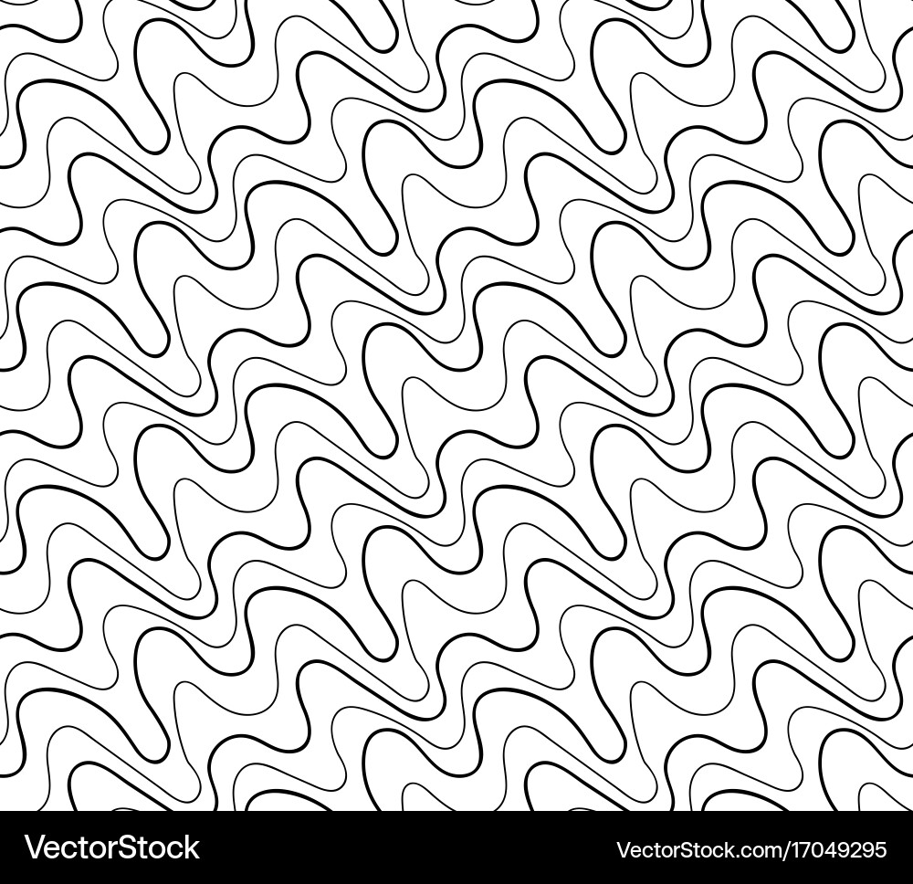 Abstract Line Wave Pattern vector image