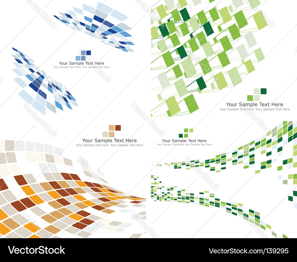 Checked background vector image