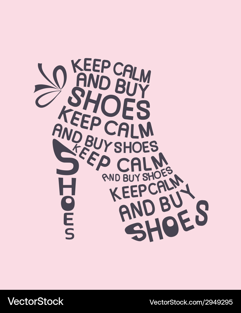 Shoes quote Vector Images \u0026 Graphics for Commercial Use | VectorStock, image size:832x1080