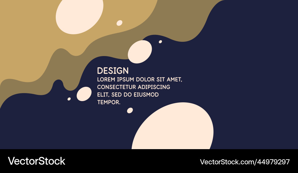 Poster mit dynamischen Wellen Poster mit dynamischen Wellen vektorbild