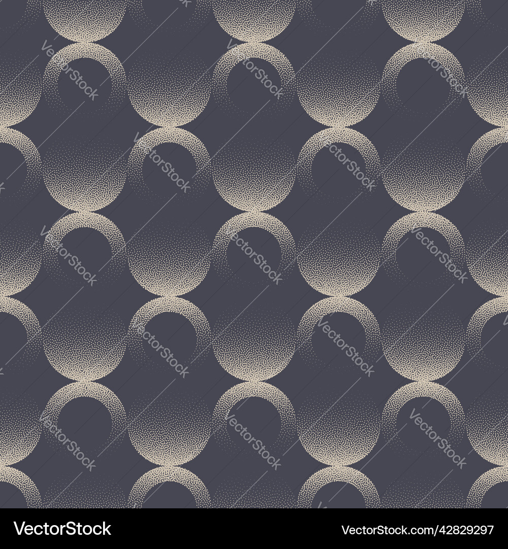 Retro Psychedelic Circles Pattern vector image