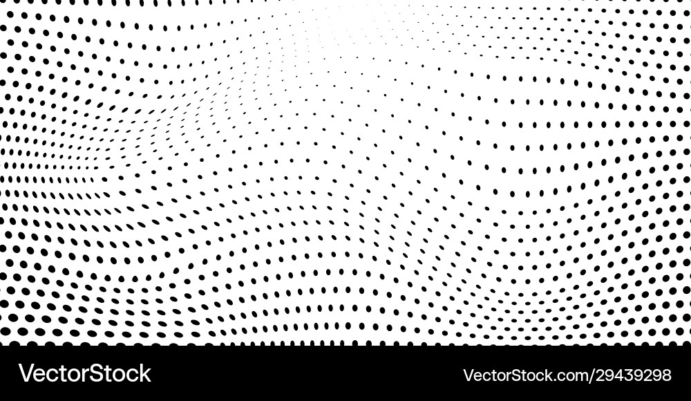Abstract background halftone dots vector image