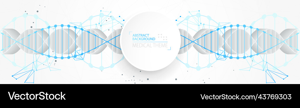 Science template abstract background with a 3d Science template abstract background with a 3d vector image