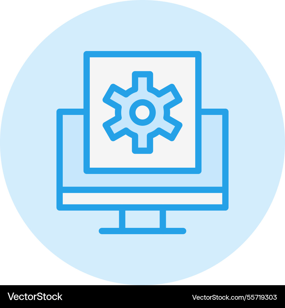 Web optimization icon design vector image