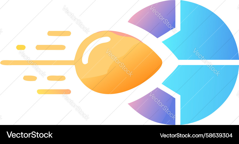Data Velocity Insights Vector Image
