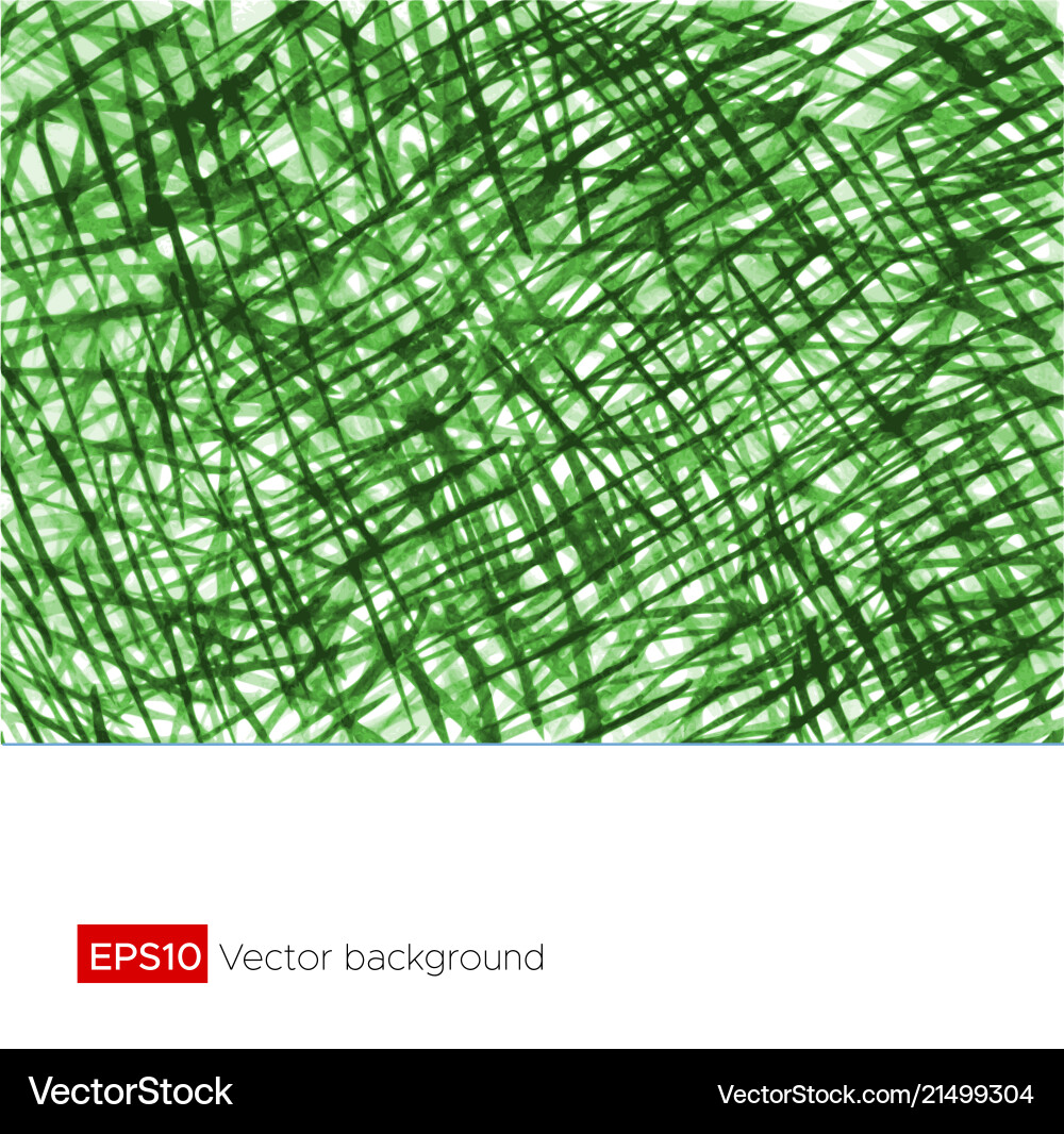 Design template with abstract green background vector image