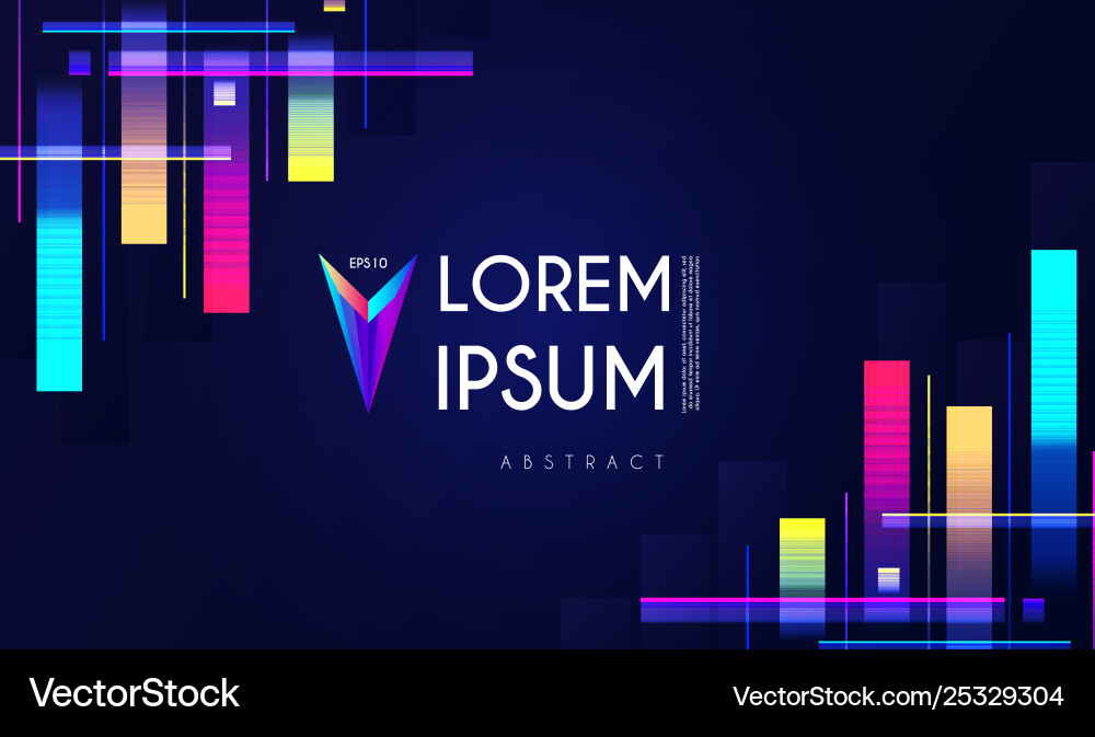 Minimal geometric motion design dynamic space Minimal geometric motion design dynamic space vector image