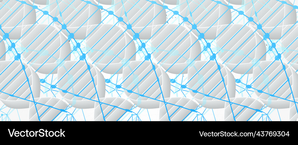 Science template abstract background with a 3d Science template abstract background with a 3d vector image