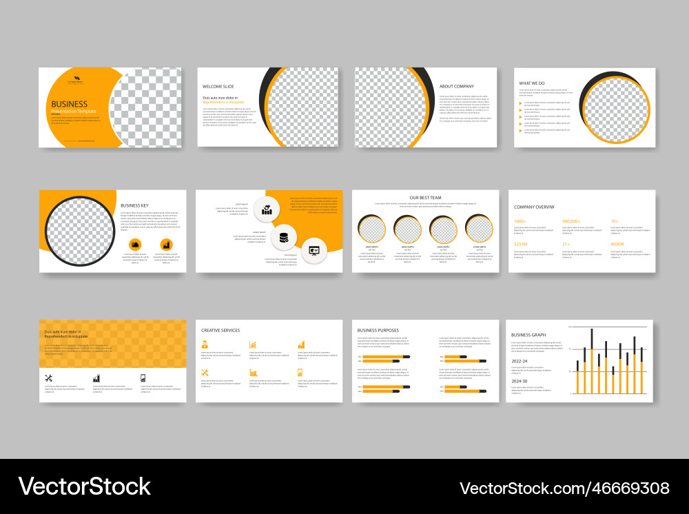 Startup business powerpoint presentation slides Startup business powerpoint presentation slides vector image