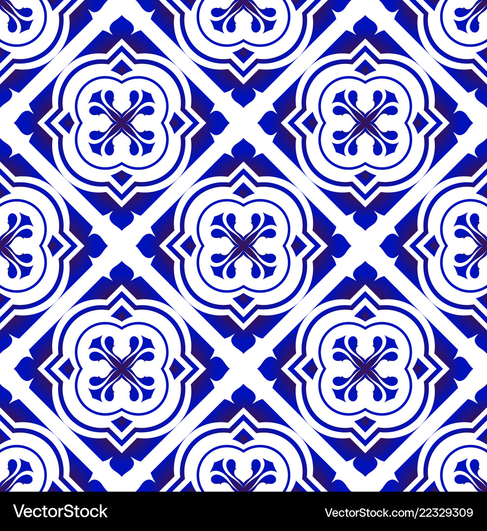 Tile pattern background design Tile pattern background design vector image