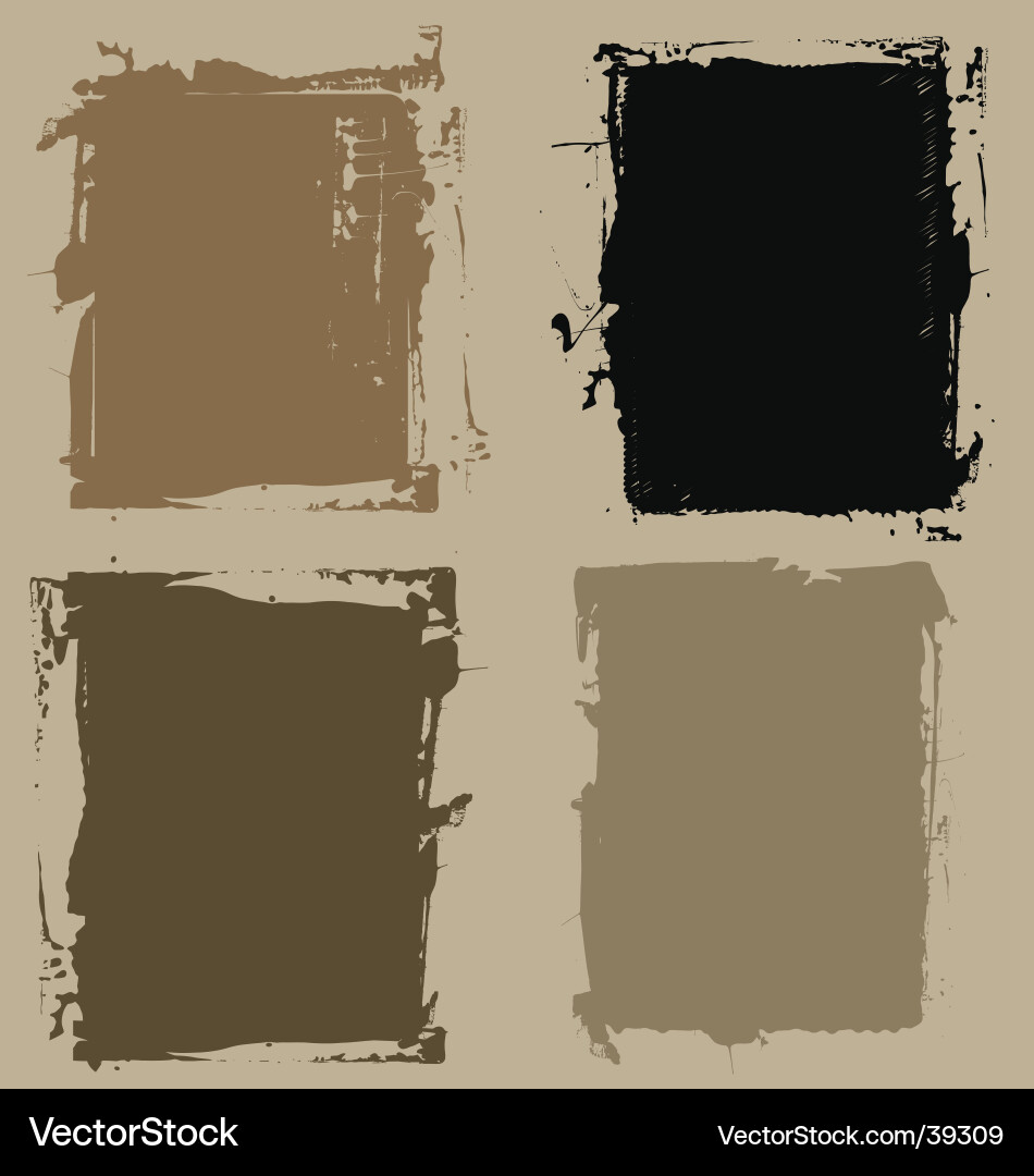 Vintage Film Frames vector image