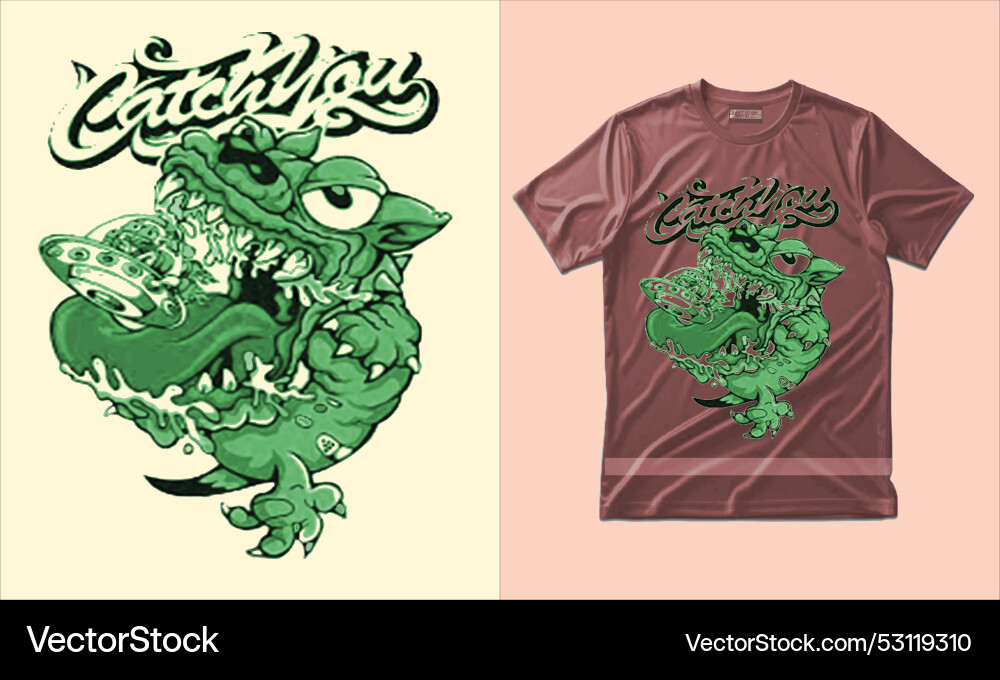 Split layout featuring a graphic design Split layout featuring a graphic design vector image
