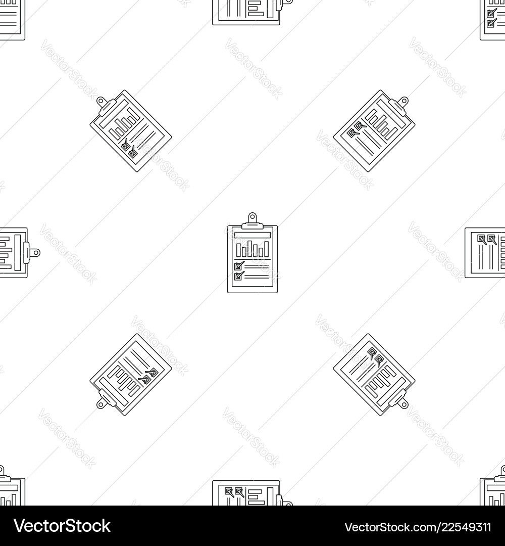Checklist graph pattern seamless Checklist graph pattern seamless vector image