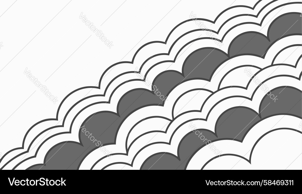 Dynamic Wavy Lines Pattern Vector Image