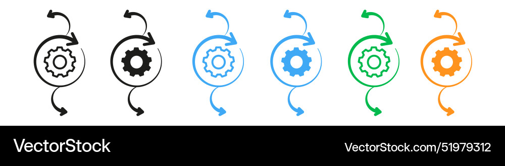Dynamic flexibility and agile movement icon Dynamic flexibility and agile movement icon vector image