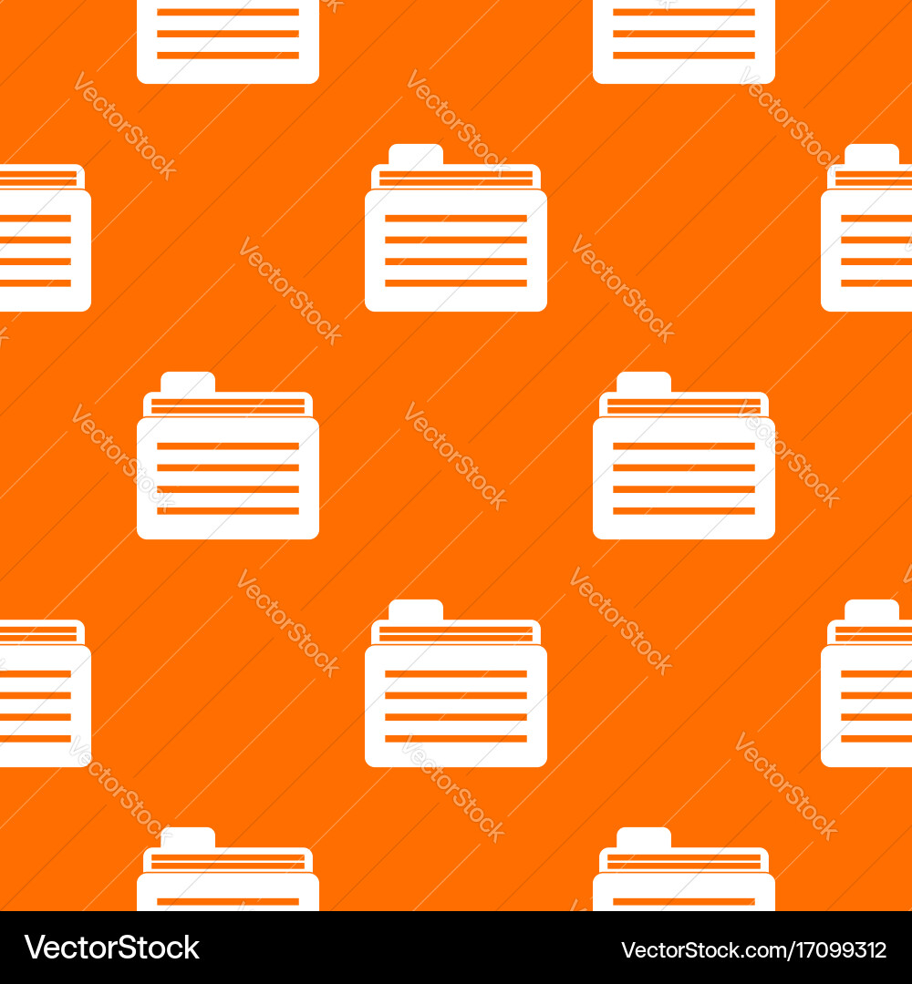 File folder pattern seamless Vector Image