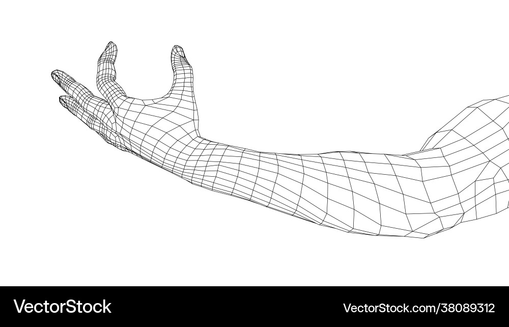 Hand hold some tiny or thin object Hand hold some tiny or thin object Vector Image