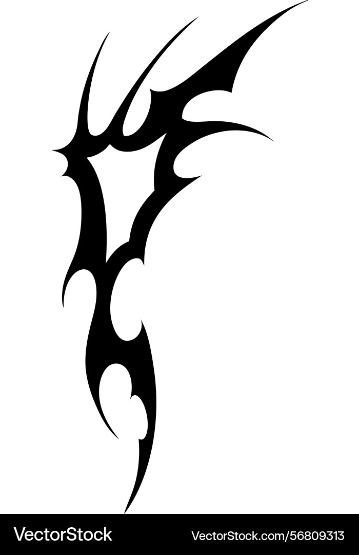 A tattoo pattern in the neo A tattoo pattern in the neo Vector Image