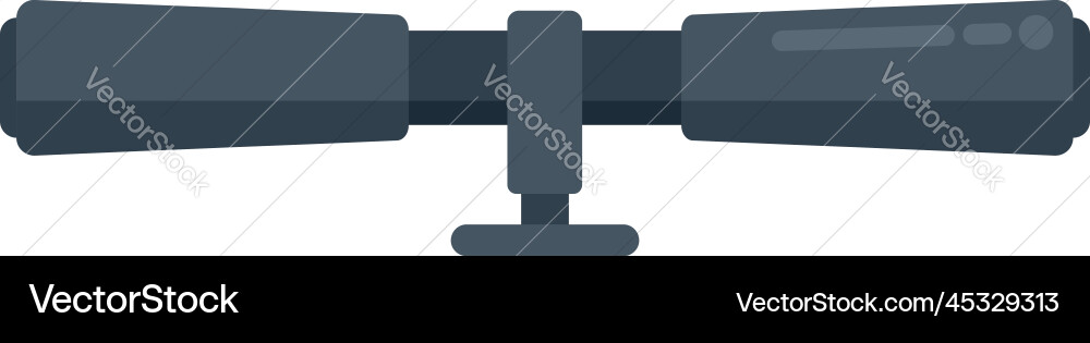 Militärische Sicht Icon flach Ziel Kreuz Militärische Sicht Icon flach Ziel Kreuz vektorbild