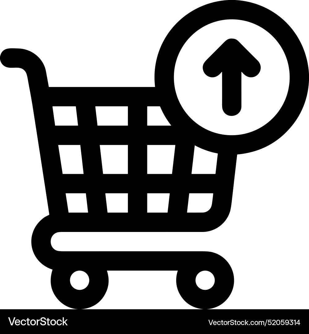 Upload outline icon symbol image Upload outline icon symbol image Vector Image