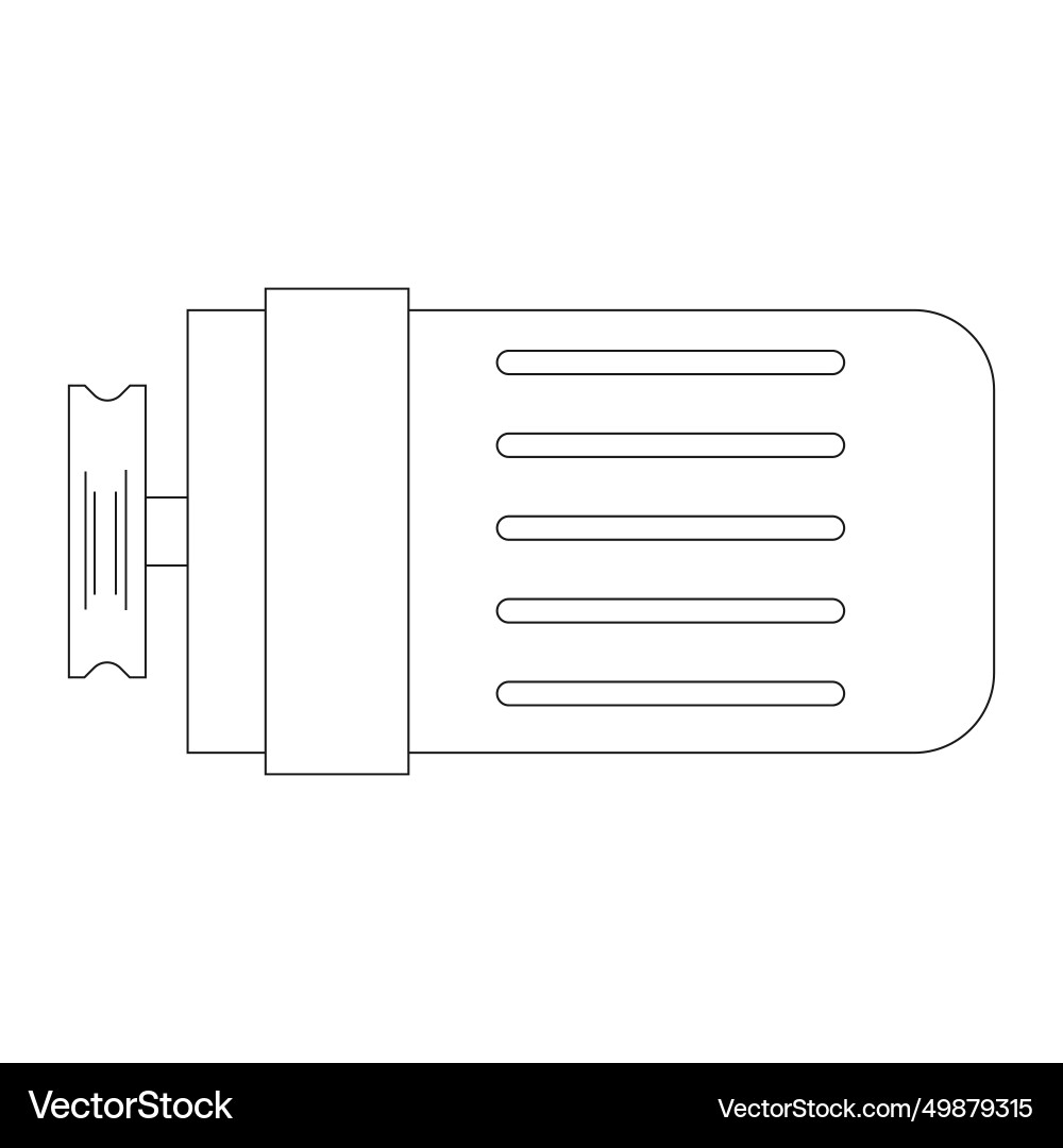Electric dynamo icon Vector Image
