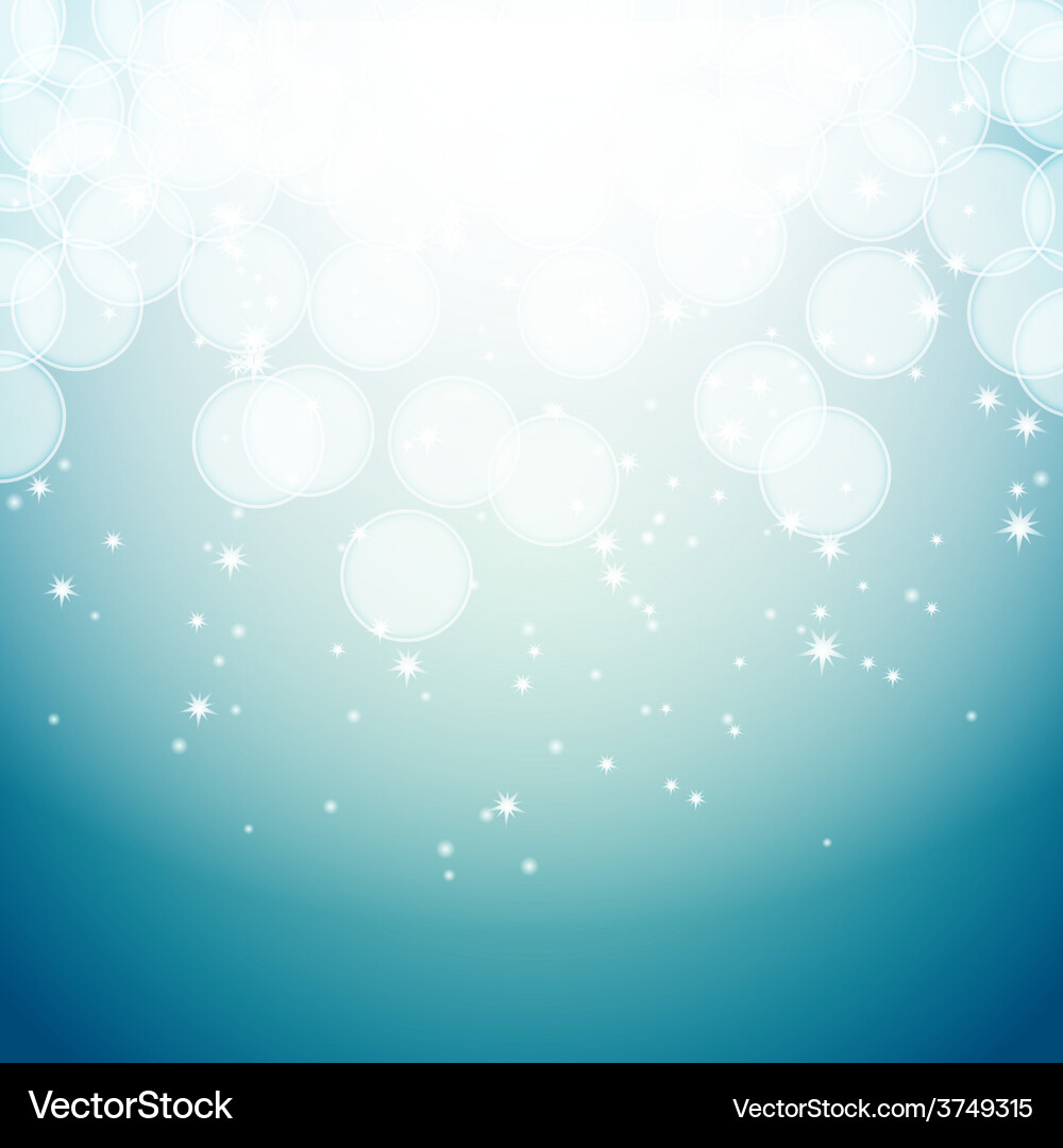 Sparkling Bokeh Background Vector Image