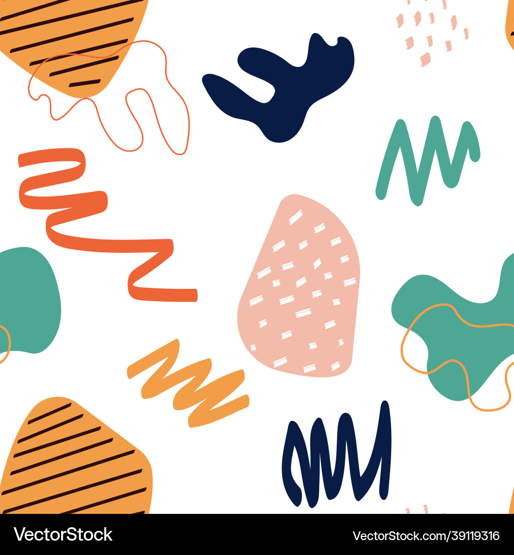 Abstract Shape Pattern vector image