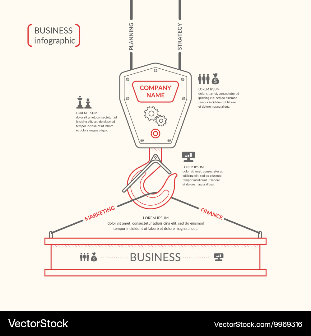 Business Data Charts & Graphs vector image