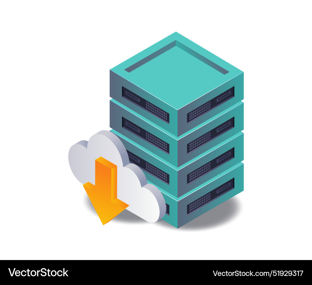 Data transaction management in cloud server Data transaction management in cloud server vector image