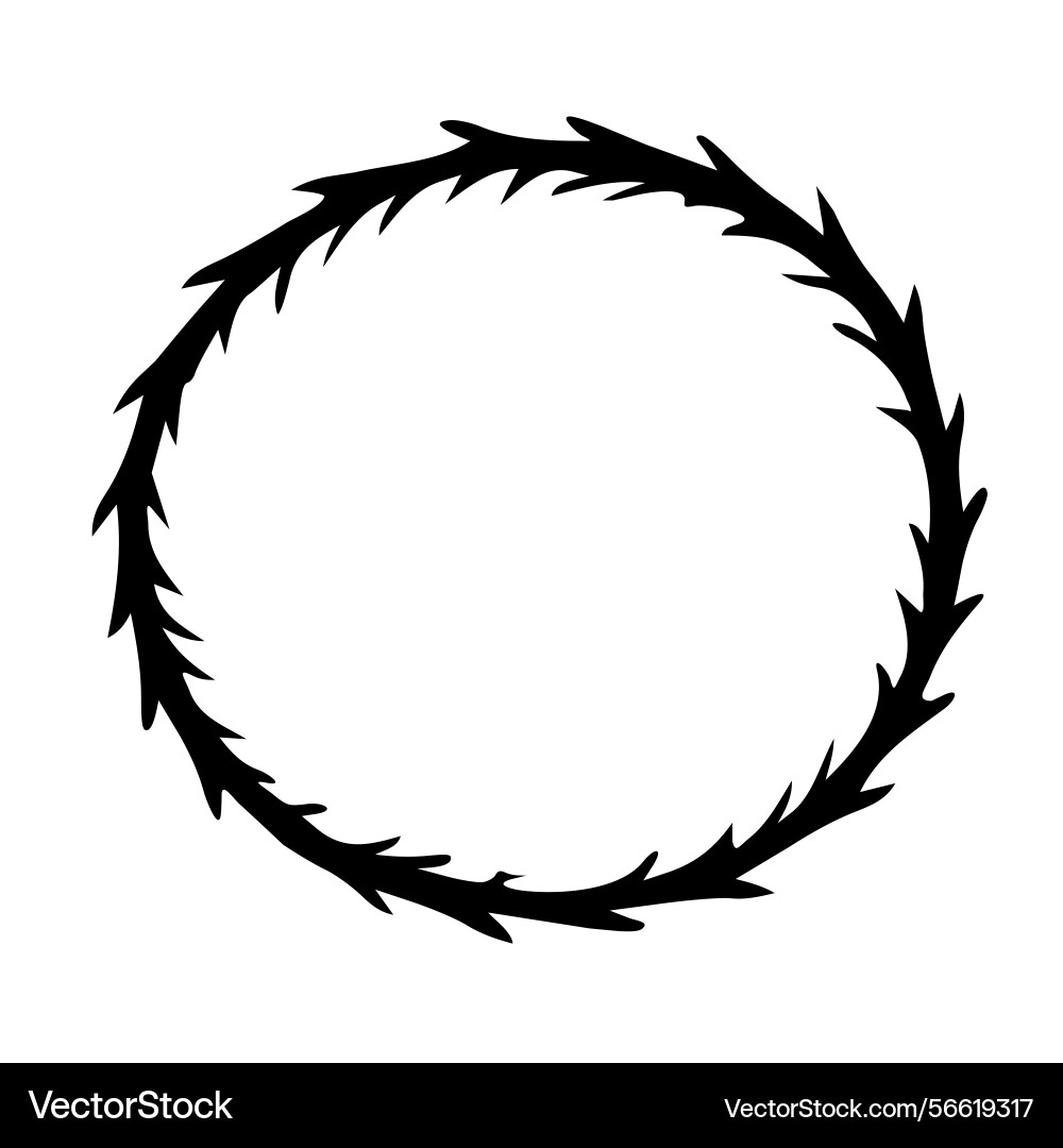 Grunge circle frames image Vector Image
