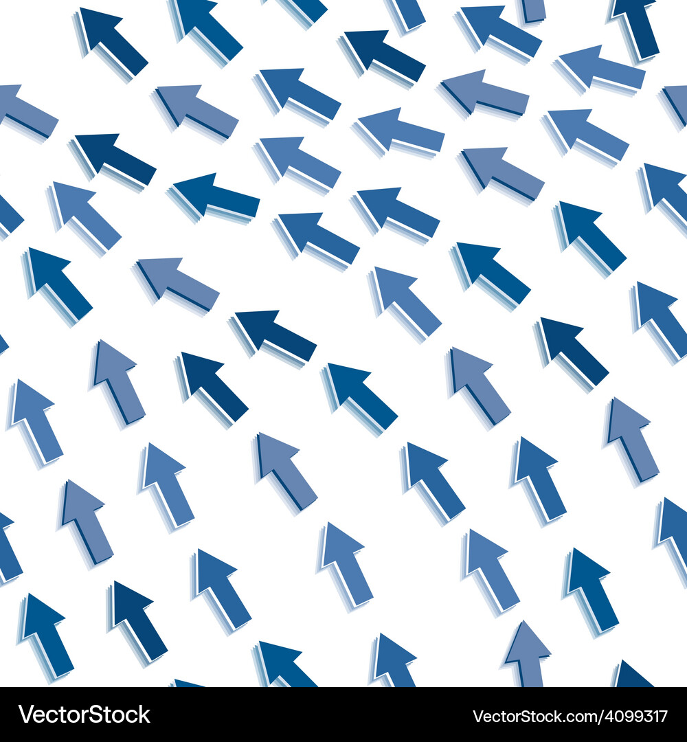 Seamless arrow pattern Vector Image