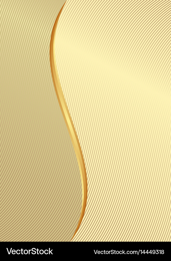 Abstract background with wavy lines divided Vector Image