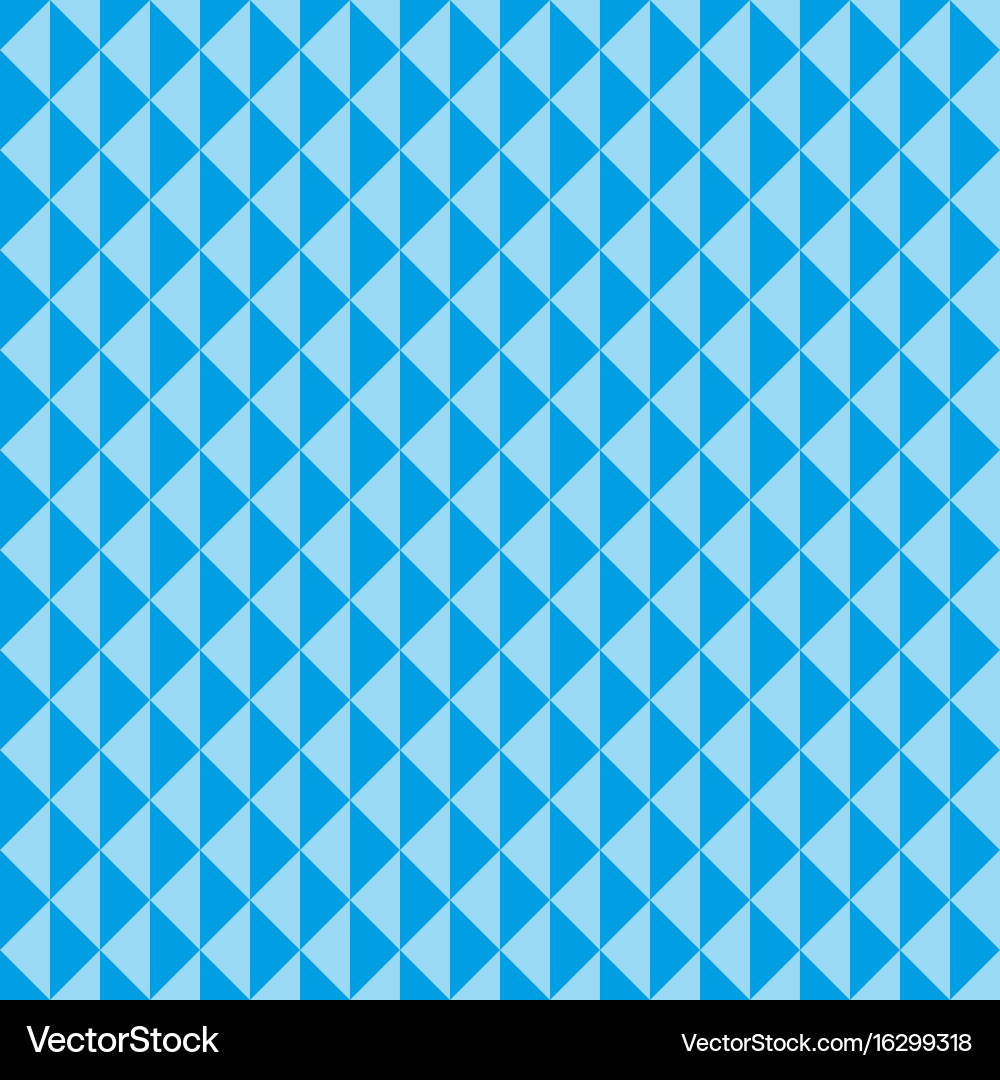 Blue Triangle Pattern vector image