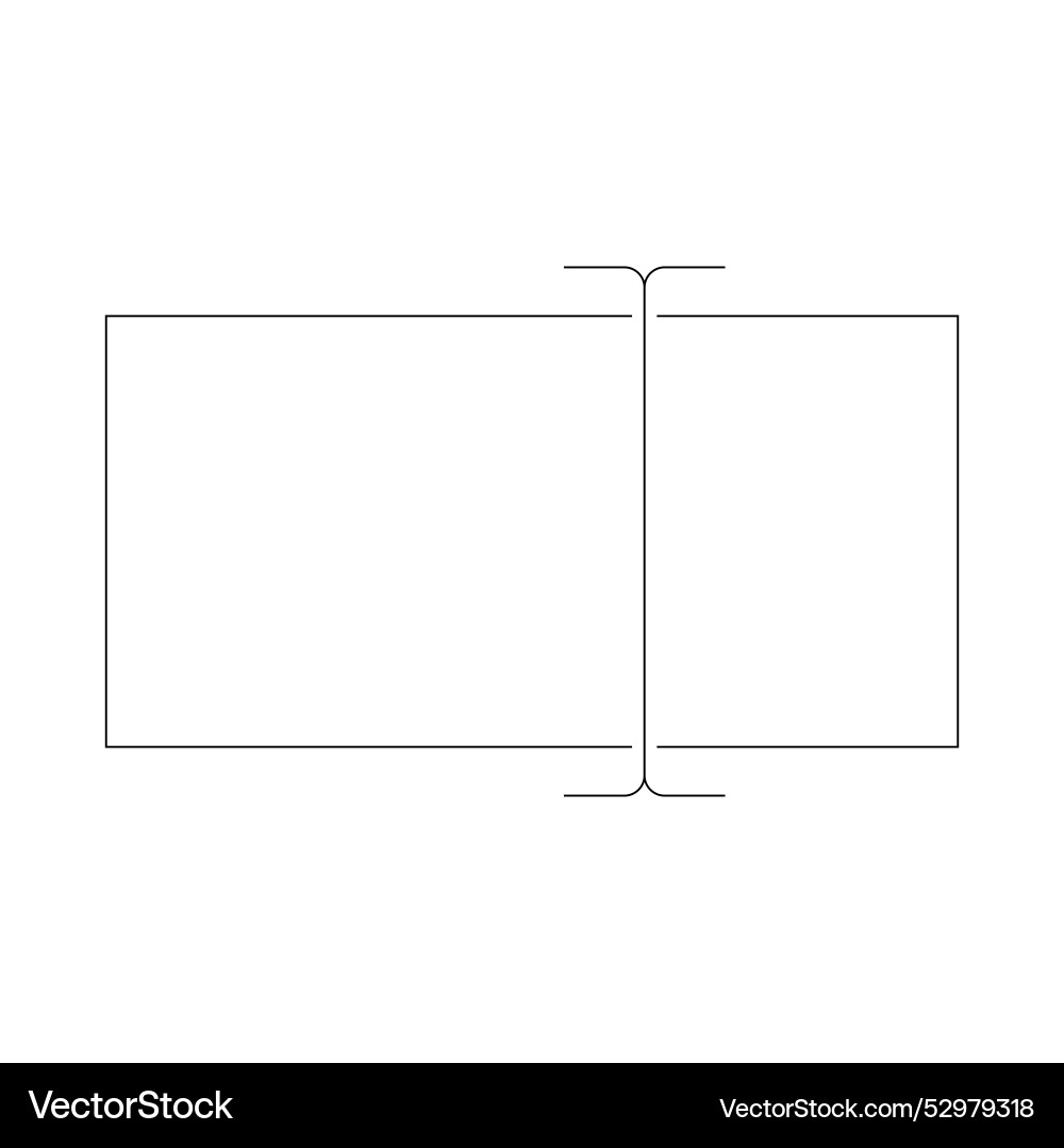 Cursor icon writing mark text Vector Image
