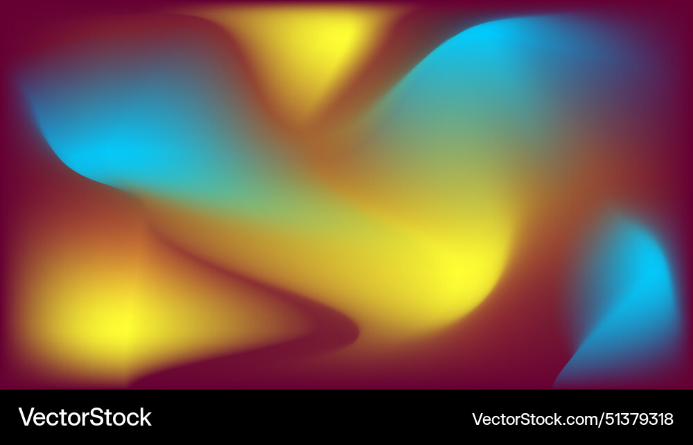 Red yellow and paste color abstract background Vector Image