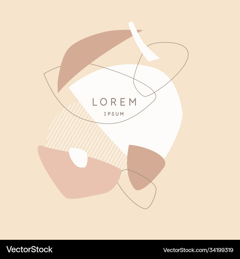A composition with abstract elements in popular A composition with abstract elements in popular vector image