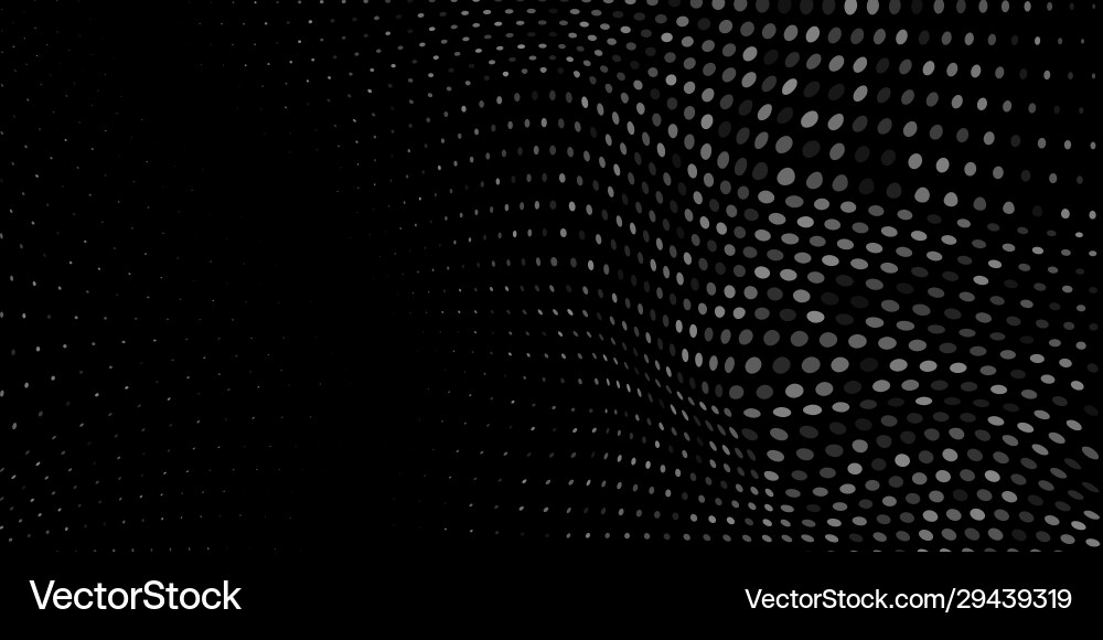 Abstract Dot Halftone Background vector image