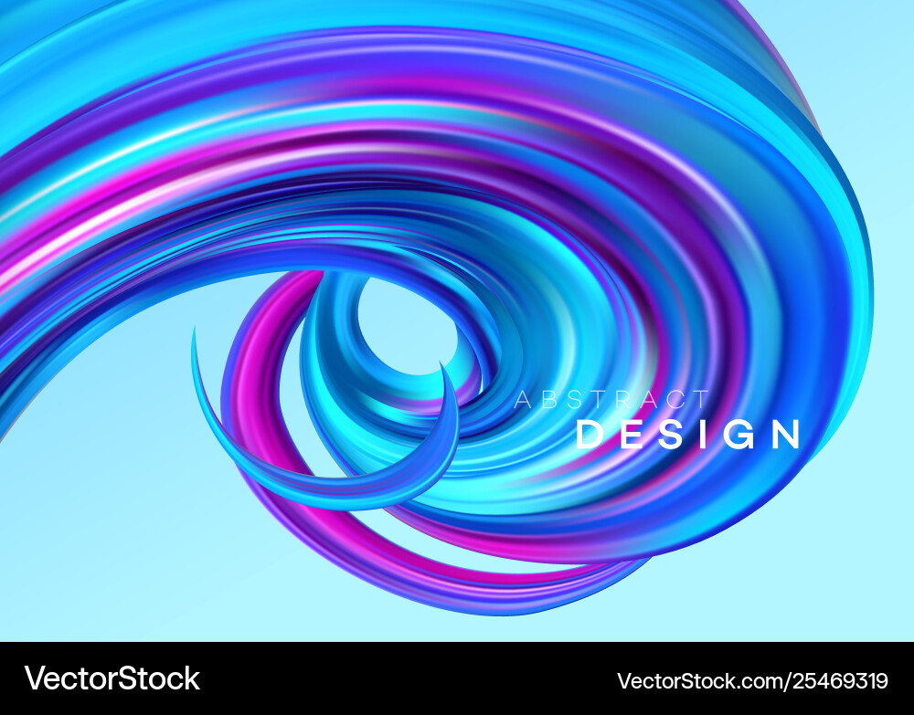 Farbfluss abstrakte Form Poster Design Farbfluss abstrakte Form Poster Design vektorbild