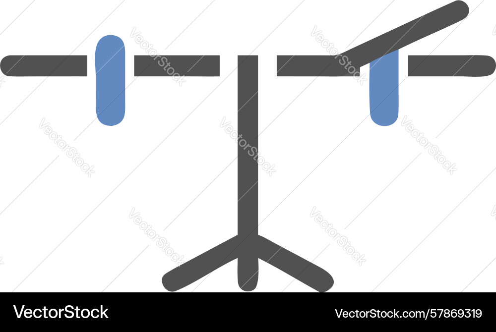 Minimalist microphone setup icon - clean Vector Image