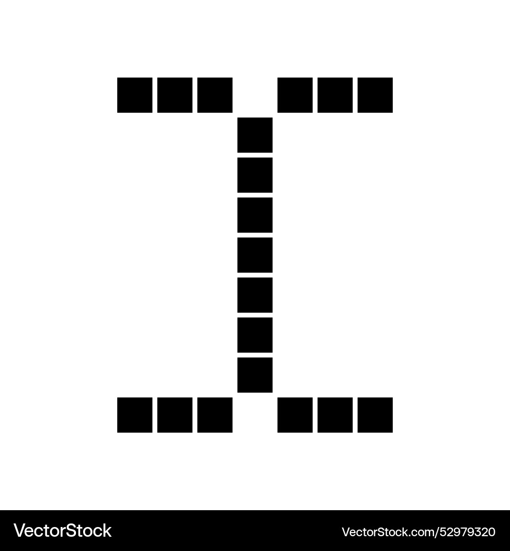 Cursor icon writing mark text Cursor icon writing mark text vector image