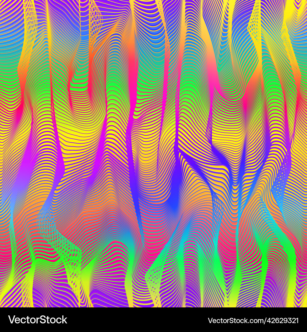 Colored grid lines seamless pattern Colored grid lines seamless pattern vector image