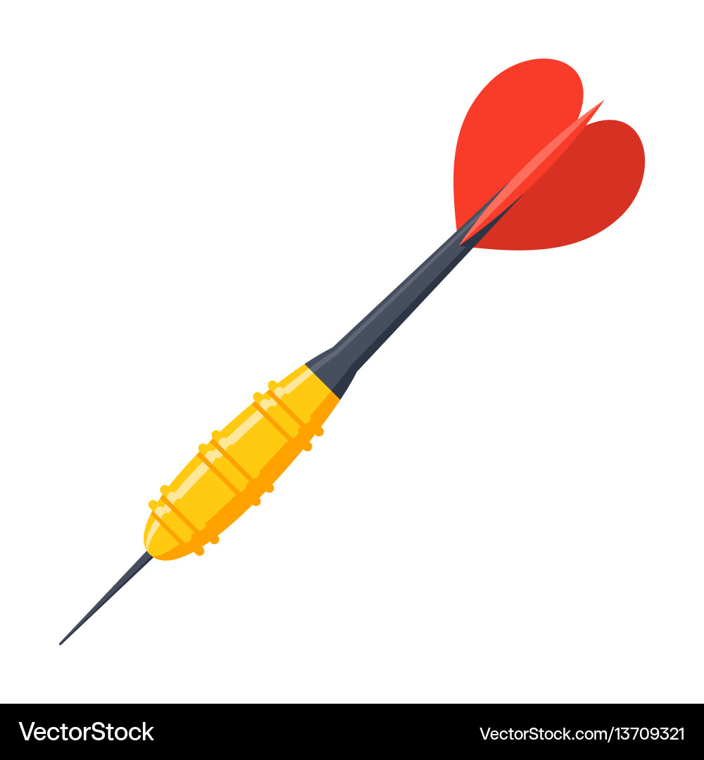Dart Game Icon vector image