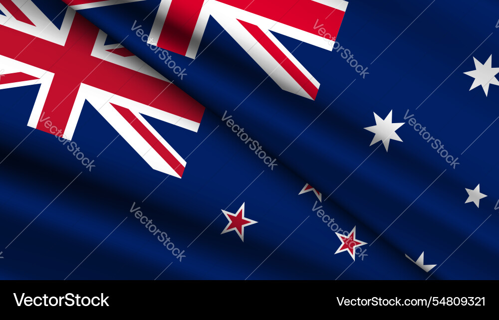 High quality background with two flags Vector Image
