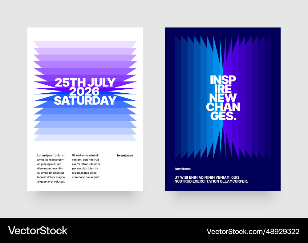 Layout template for events or business related Layout template for events or business related vector image