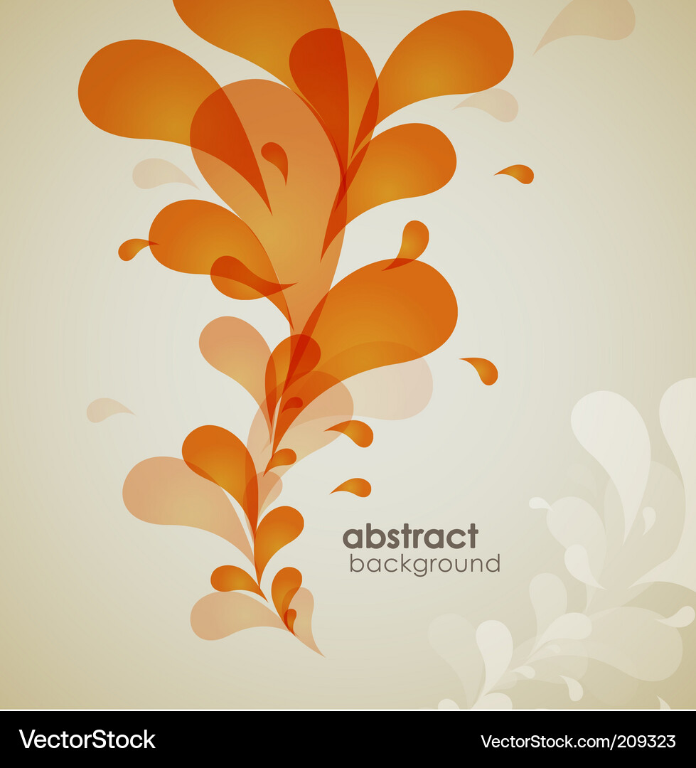 Abstract Circles Background Vector Image