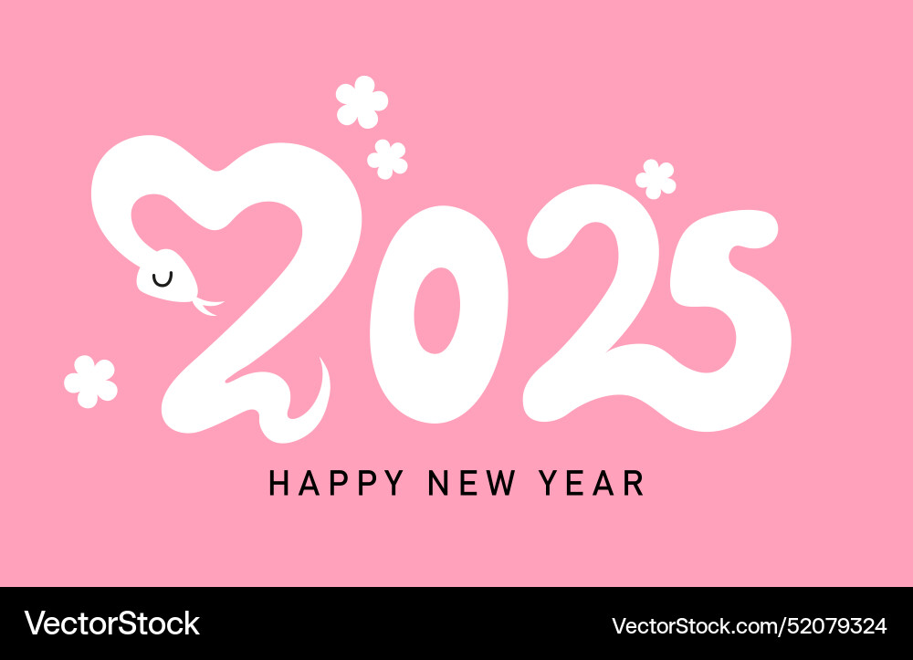Heart shape chinese zodiac snake Heart shape chinese zodiac snake vector image