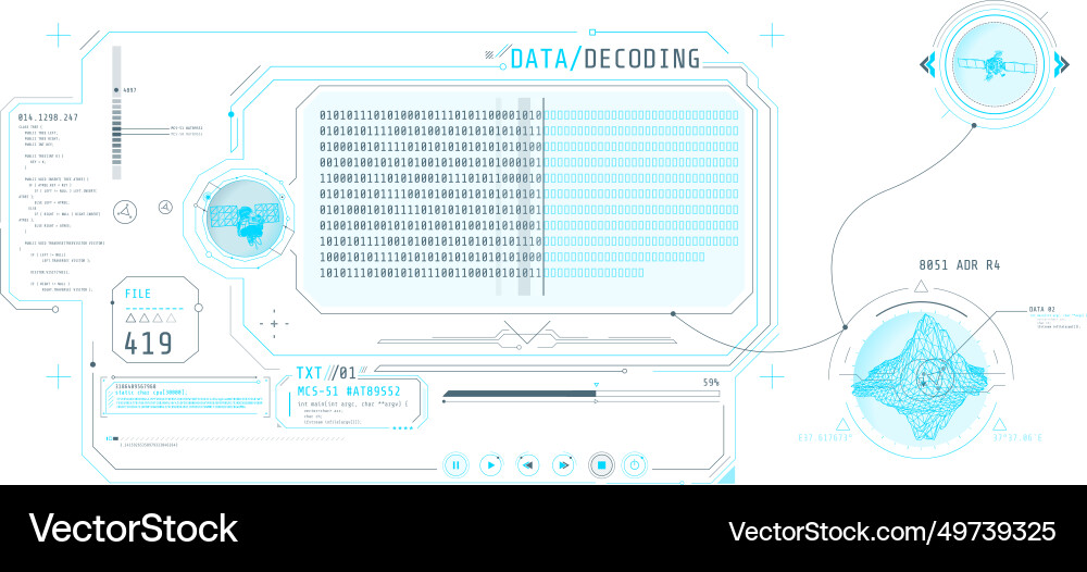 Interface for decoding object data received from Interface for decoding object data received from Vector Image